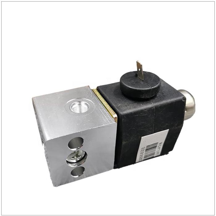 Valve Solenoid Truck Sinotruk Howo WG9719710003 Bhalbhaiche electromagnetic 3-slighe airson smachd glas eadar-dhealaichte breic adhairc adhair 24V pàirtean